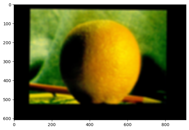 Orange Gaussian 1