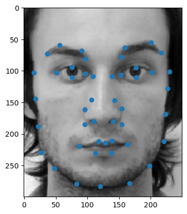 Example 2 from FEI face database