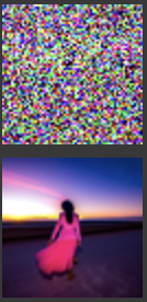 Test Image 3 Noised and Denoised at t=900