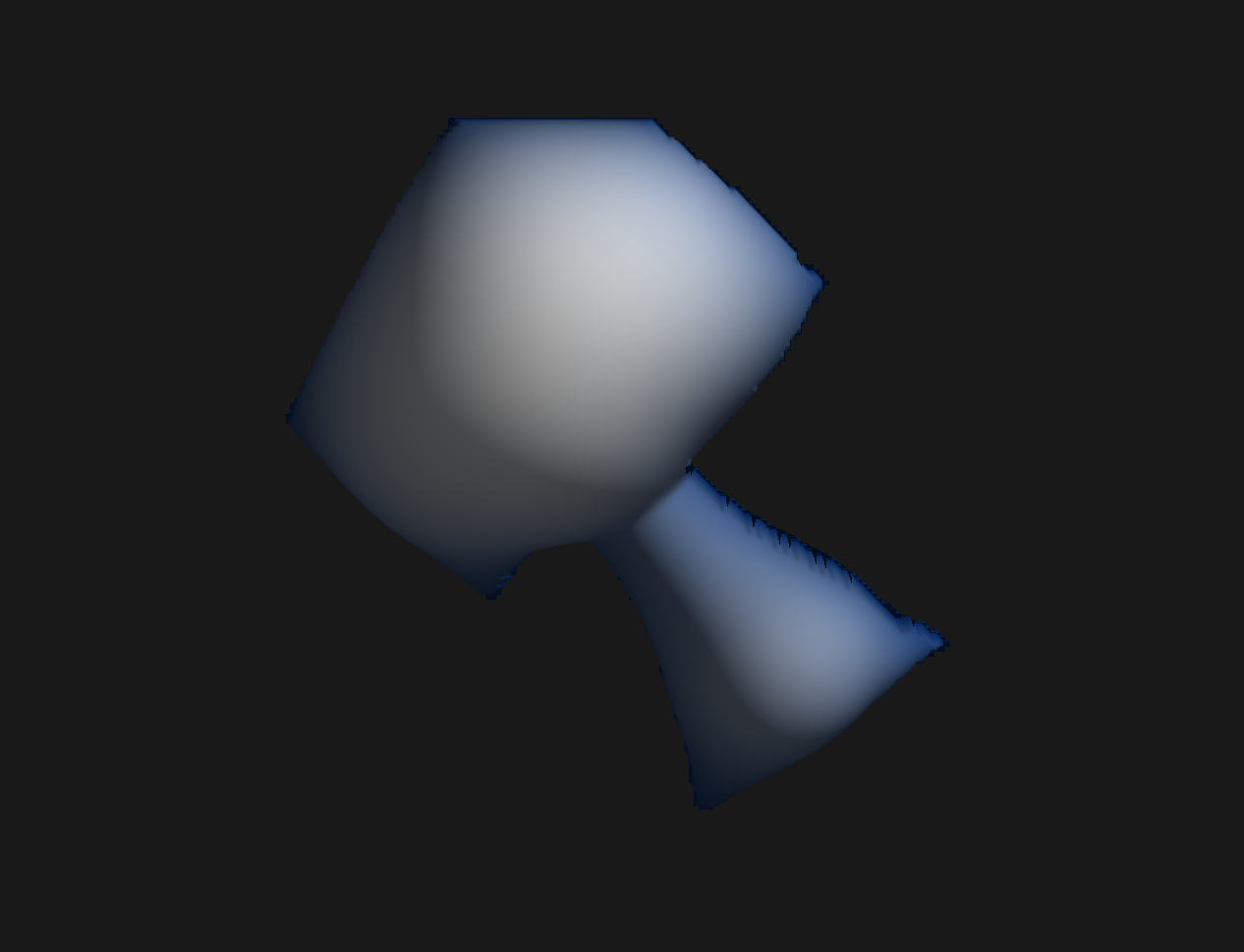 Non-differentiable final puffed